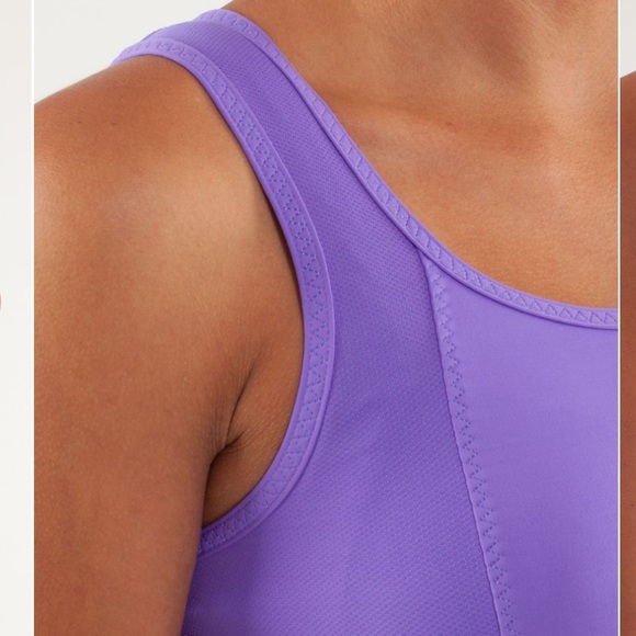 Lululemon Run: Speed Squad tank in power purple- size 6 - Picture 2 of 8